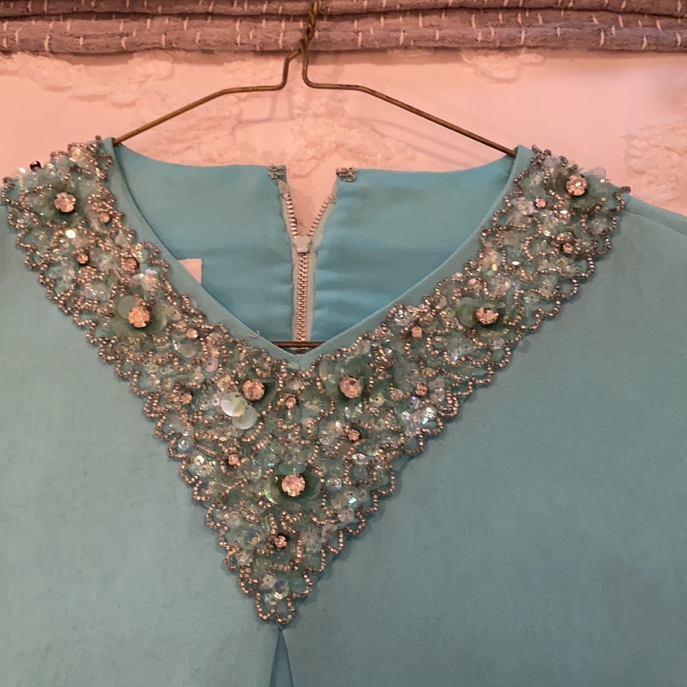 Vintage sleeveless dress.  Size 12.